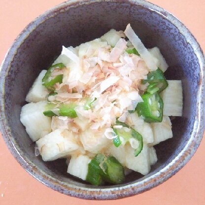 賽の目切りの長芋可愛いです‼️スプーンで食べるのもいいですよね。
さっぱりとした味付けでとても美味しかったです(^^)ありがとうございました。